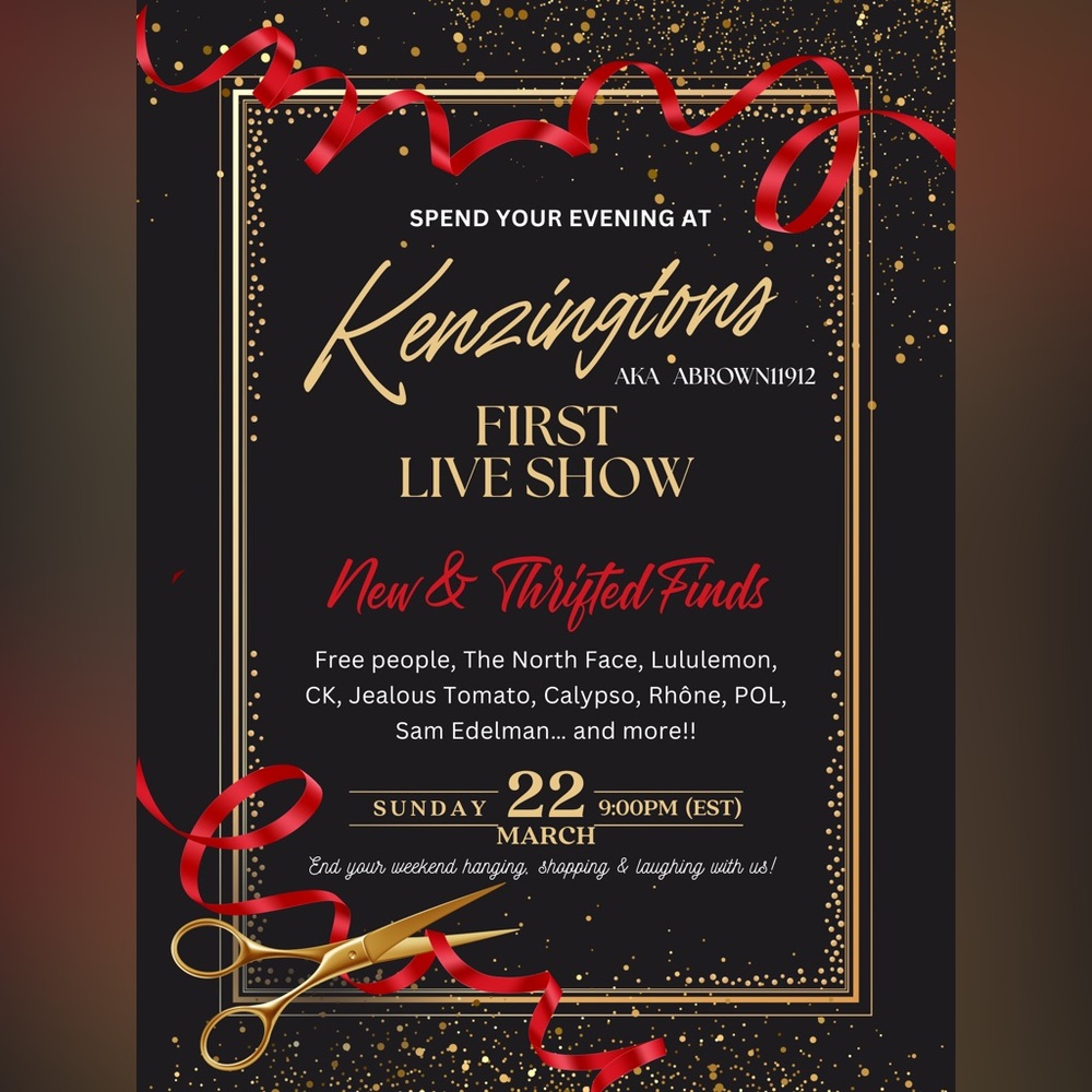 Kenzingtons First Live!!